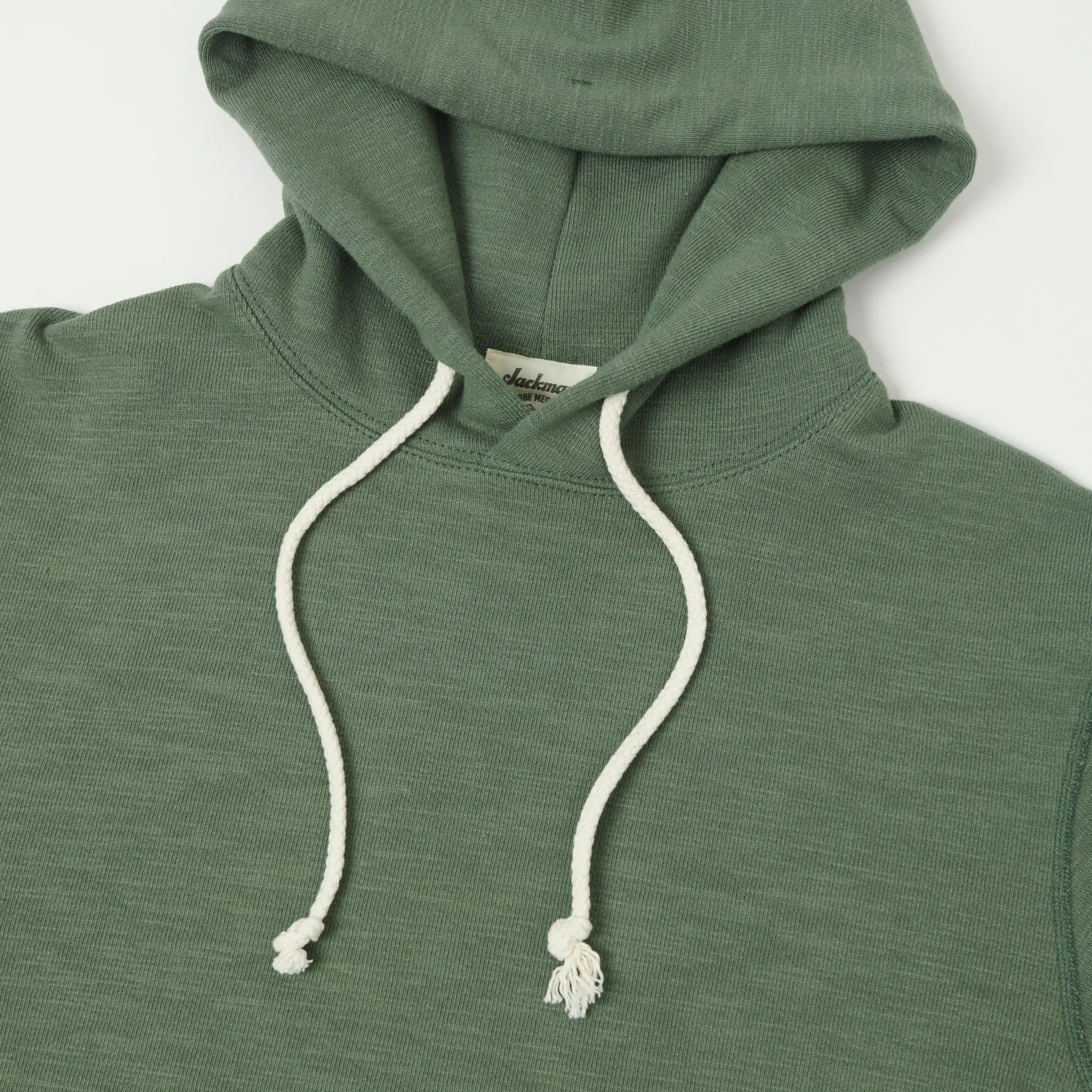 Jackman GG Pullover Sweat Parka - Slate Green sold by Son of a Stag product image thumbnail 2