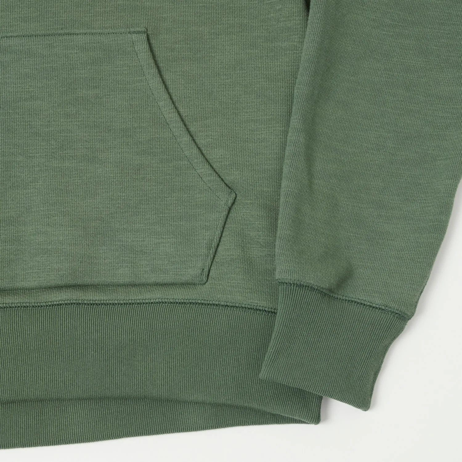 Jackman GG Pullover Sweat Parka - Slate Green sold by Son of a Stag product image thumbnail 3