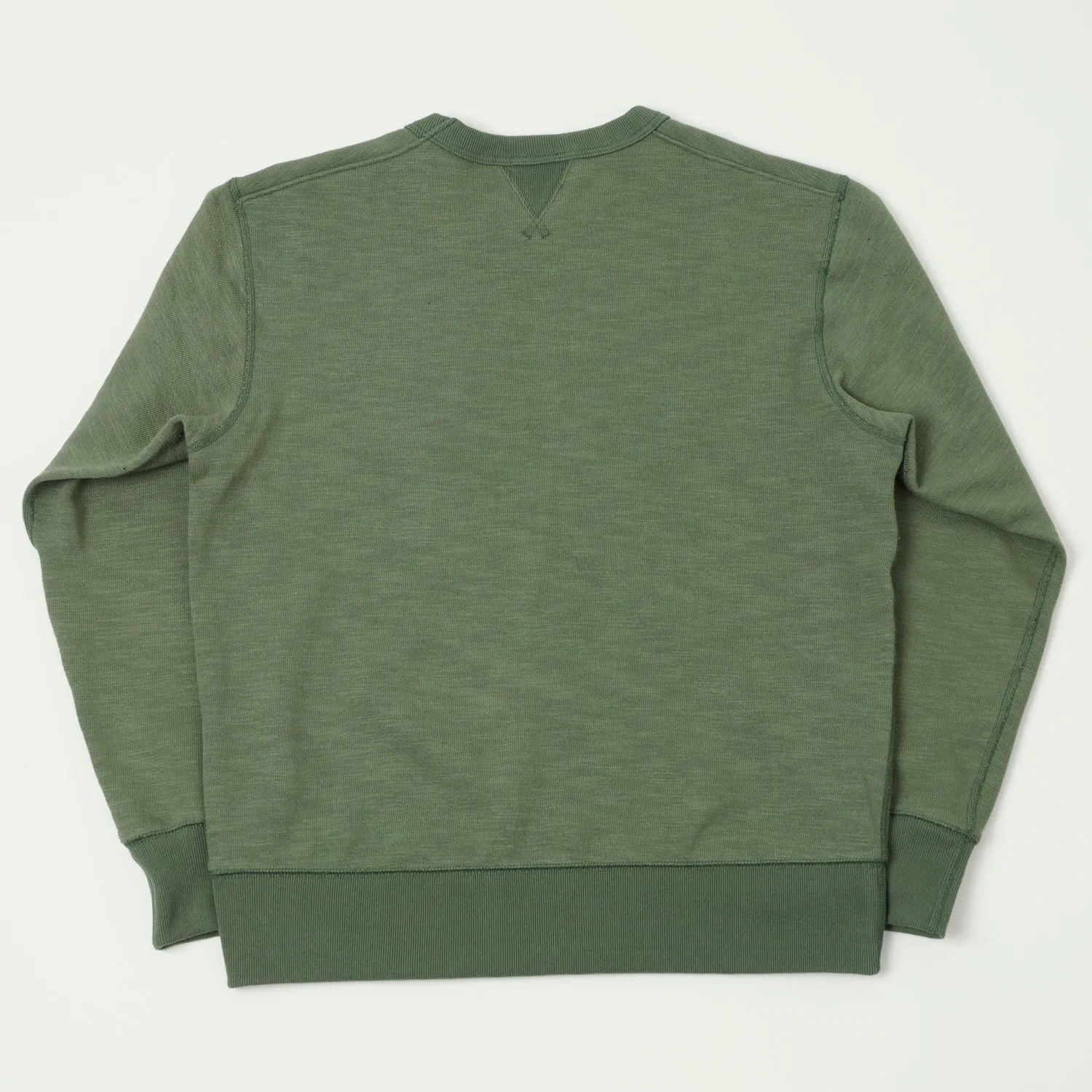 Jackman GG Crewneck Sweatshirt - Slate Green sold by Son of a Stag product image thumbnail 4