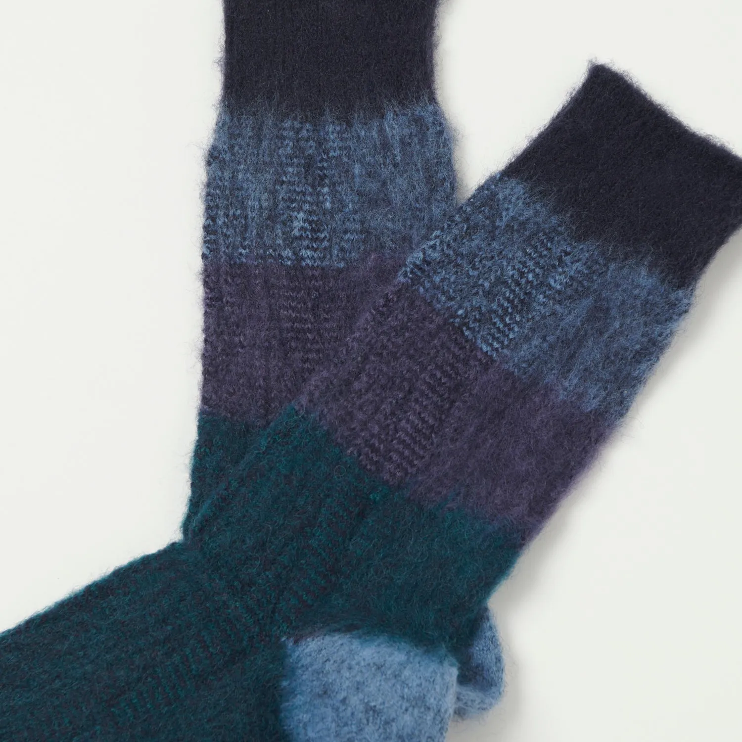 Anonymous Ism Graduation Cable Crew Sock - Navy sold by Son of a Stag product image thumbnail 2