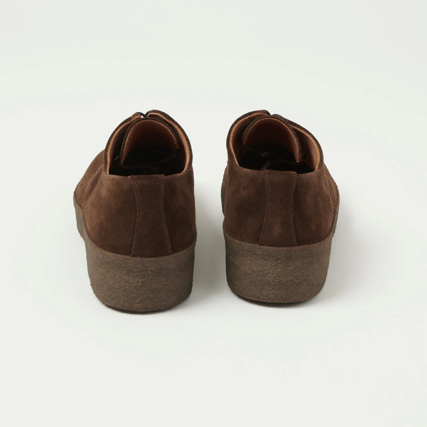 Sanders Japan Collection Brit Shoe - Chocolate Brown Suede sold by Son of a Stag product image thumbnail 4