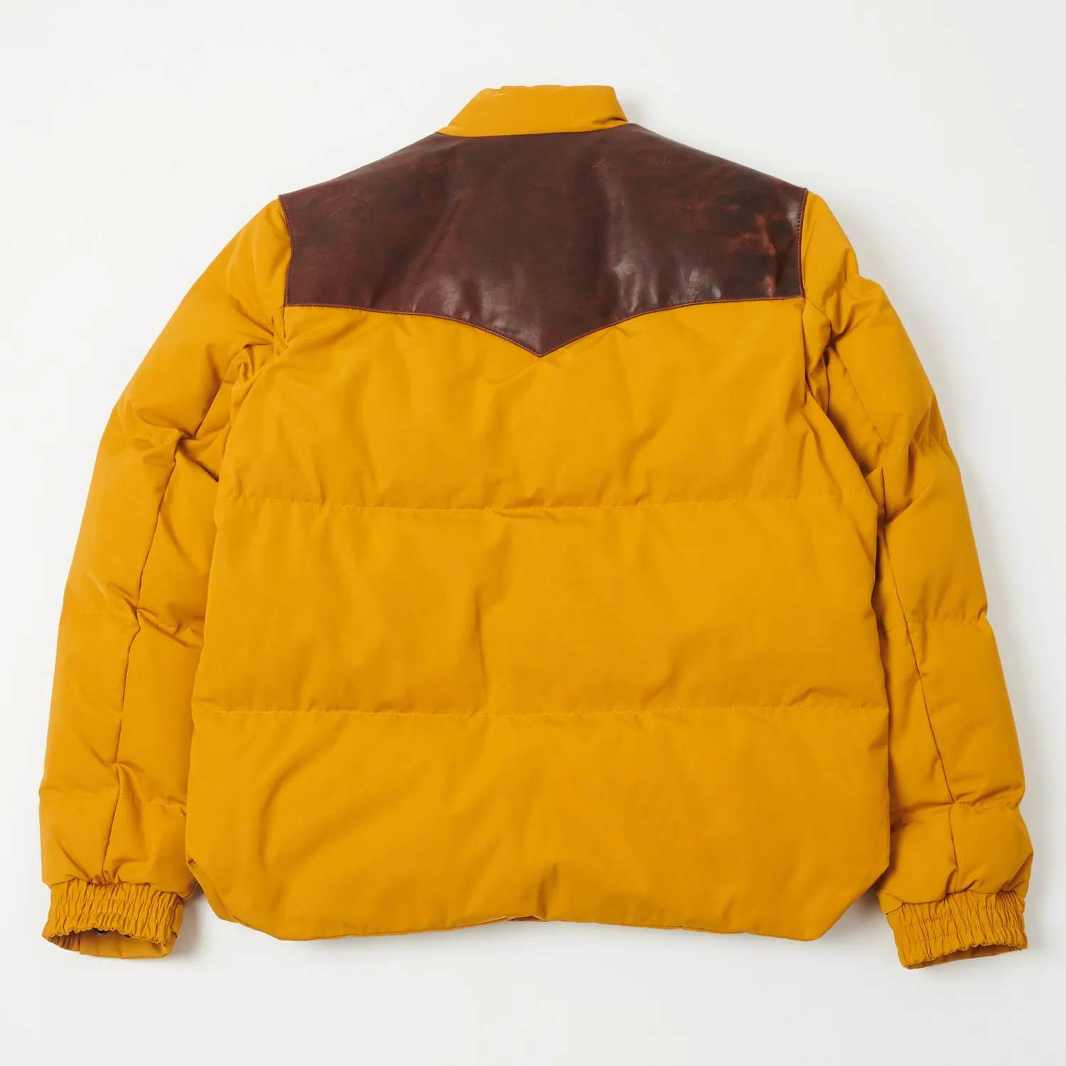 Shangri-La Heritage 'Bivacco' Western Down Jacket - Yellow sold by Son of a Stag product image thumbnail 3