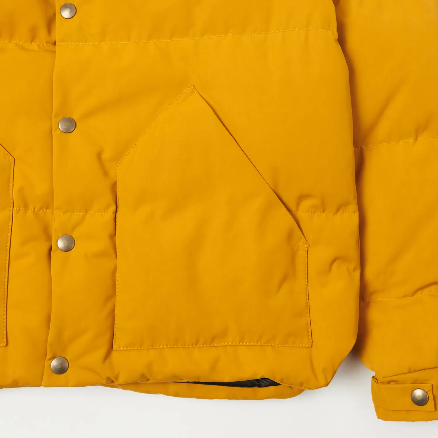 Shangri-La Heritage 'Bivacco' Western Down Jacket - Yellow sold by Son of a Stag product image thumbnail 5