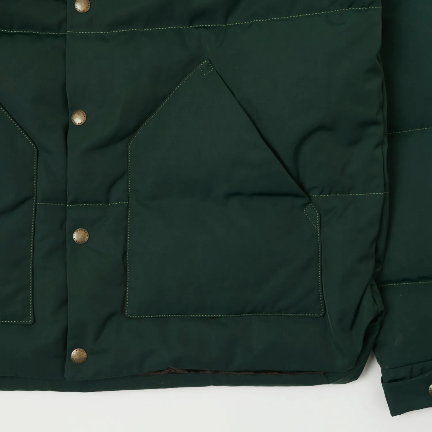 Shangri-La Heritage 'Bivacco' Western Down Jacket - Forest Green sold by Son of a Stag product image thumbnail 4
