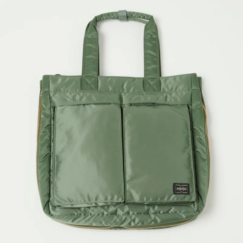 Porter-Yoshida & Co. Tanker 2-Way Tote Bag - Sage Green sold by Son of a Stag