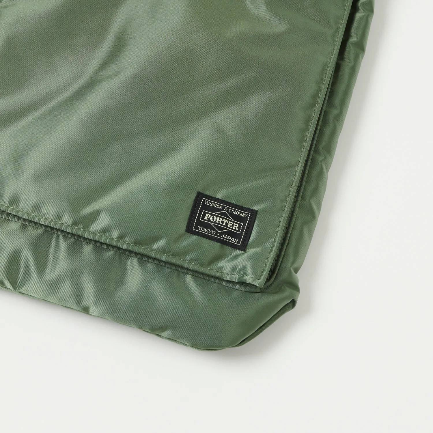 Porter-Yoshida & Co. Large Tanker Short Helmet Bag - Sage Green sold by Son of a Stag product image thumbnail 2