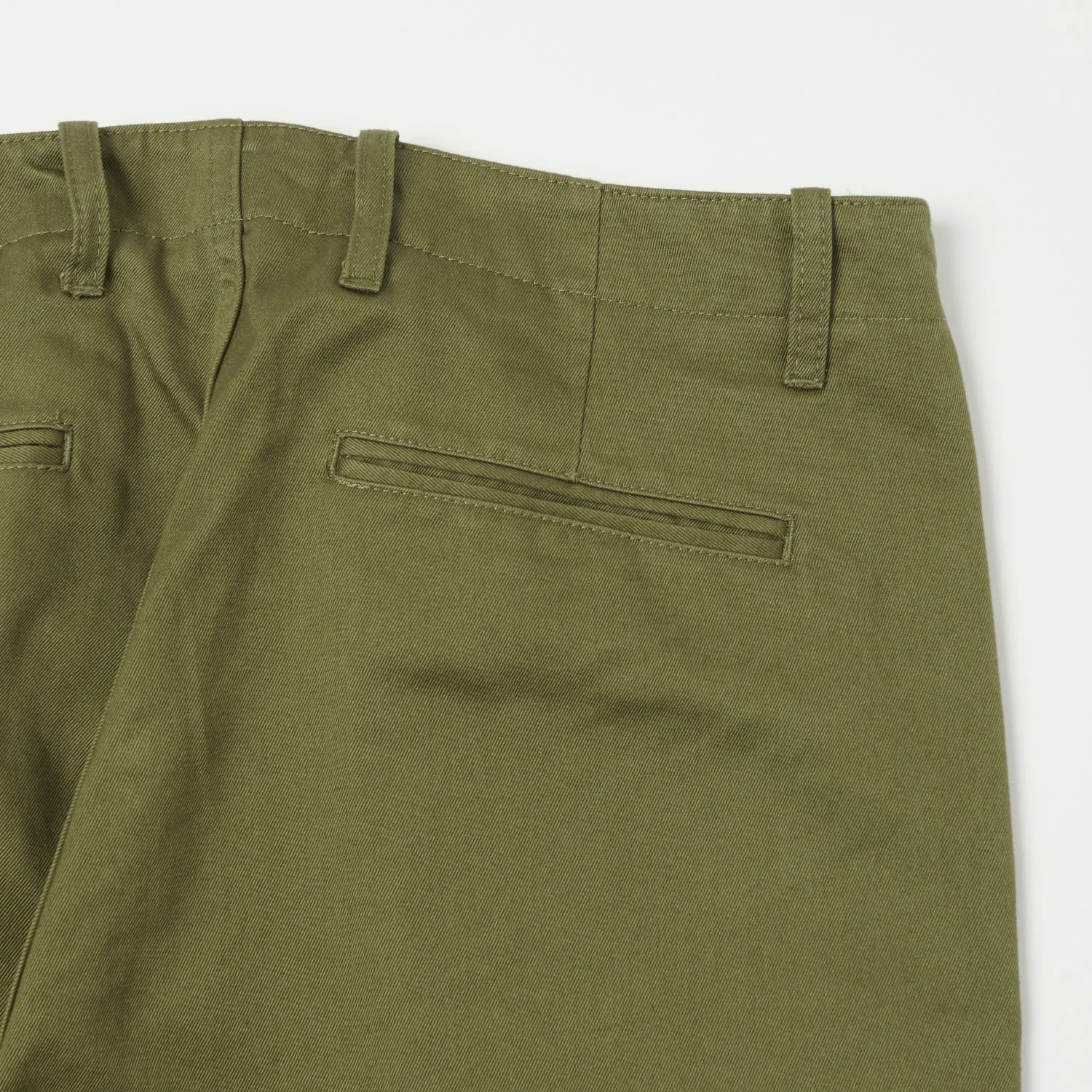 East Harbour Surplus 'Axel 121' Chino Trouser - Green sold by Son of a Stag product image thumbnail 2