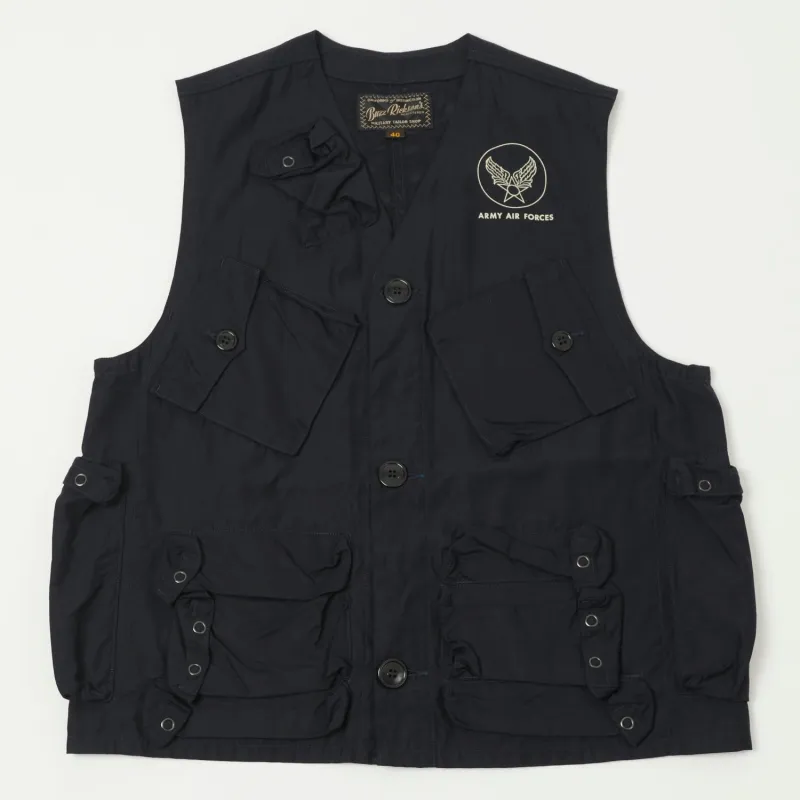 Buzz Rickson's U.S. Army C-1 Civilian Vest - Navy sold by Son of a Stag