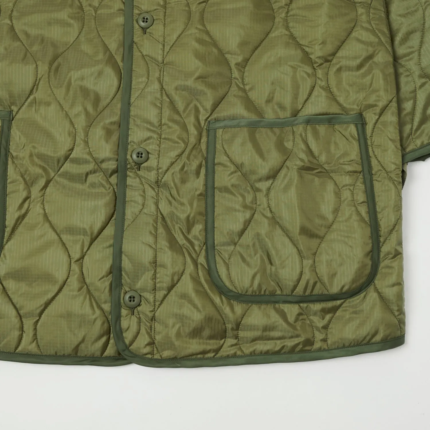 Buzz Rickson's 'Extreme Cold Weather' Liner Jacket - Olive sold by Son of a Stag product image thumbnail 3