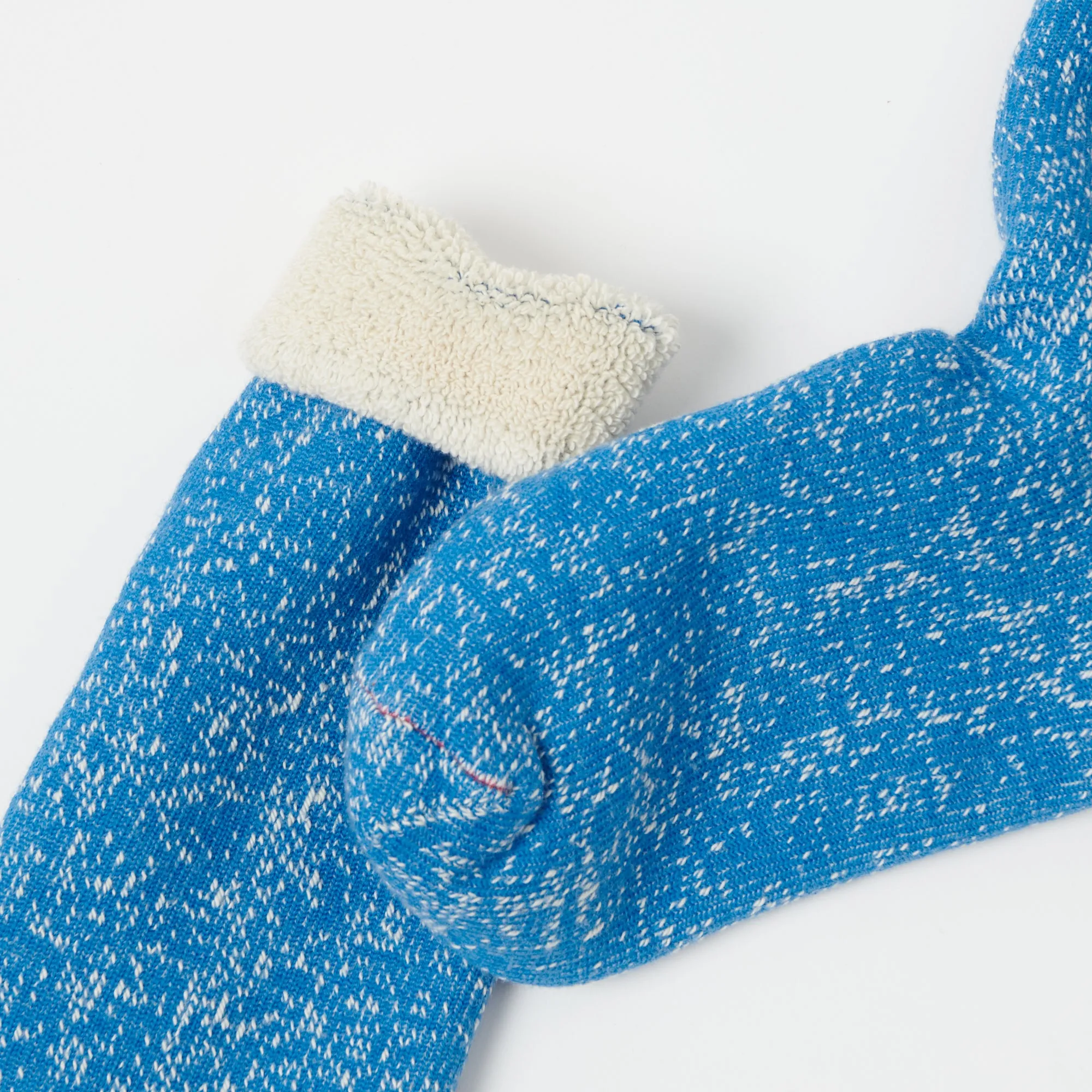 RoToTo Double Face Crew Sock - Blue sold by Son of a Stag product image thumbnail 2