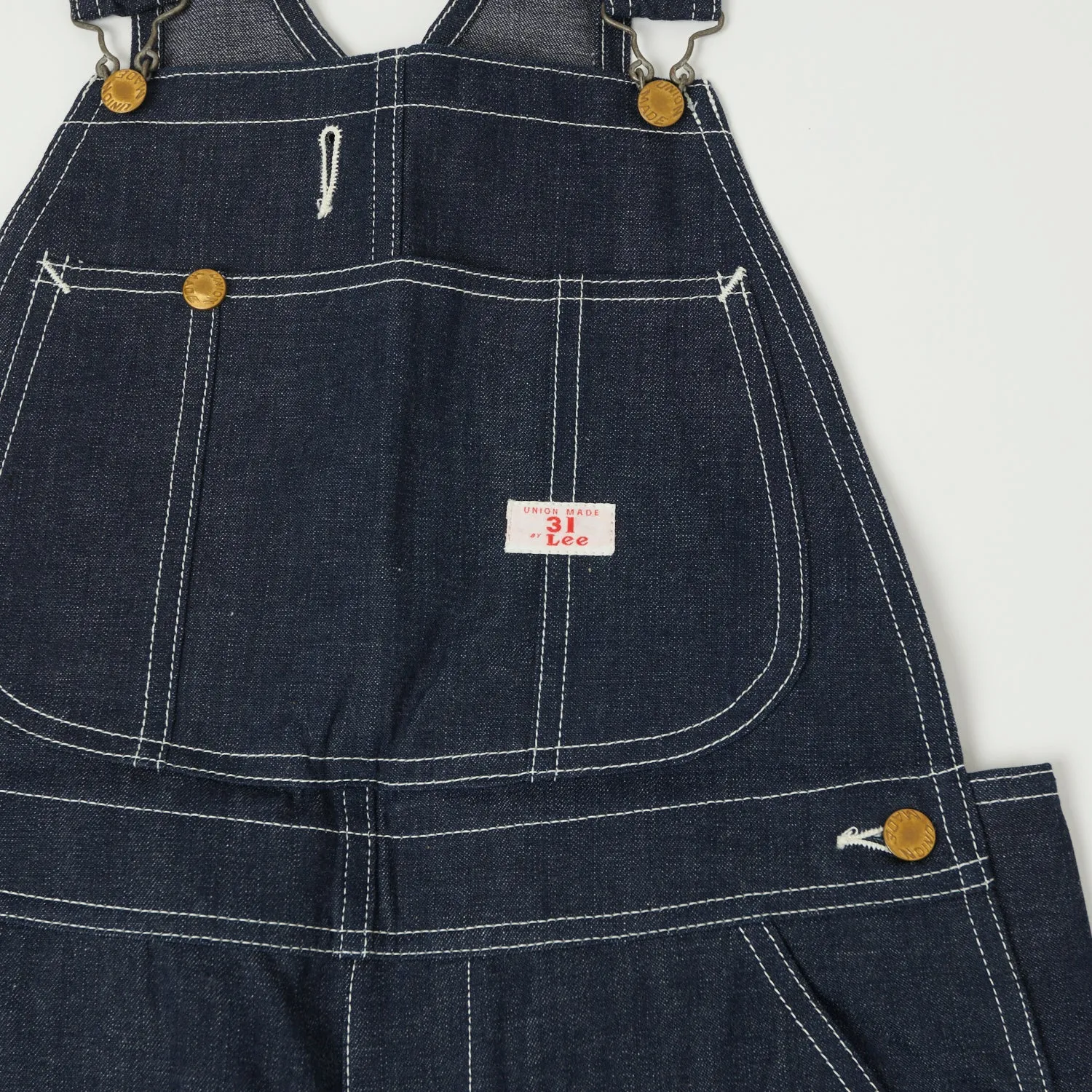 Lee Archives 1930s Denim Bib Overall - Raw sold by Son of a Stag product image thumbnail 4