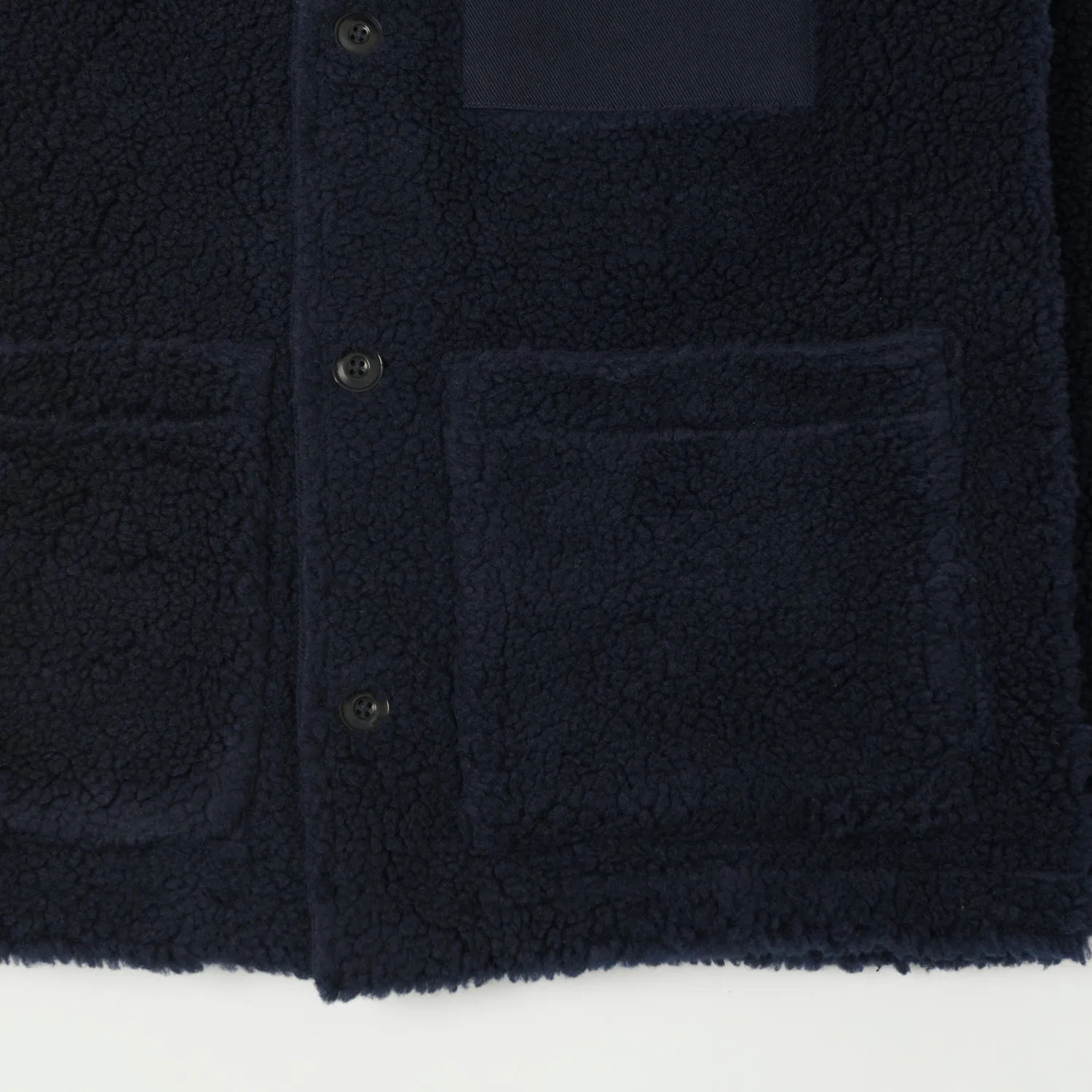 Hartford 'Utility' Fleece Jacket - Navy sold by Son of a Stag product image thumbnail 3