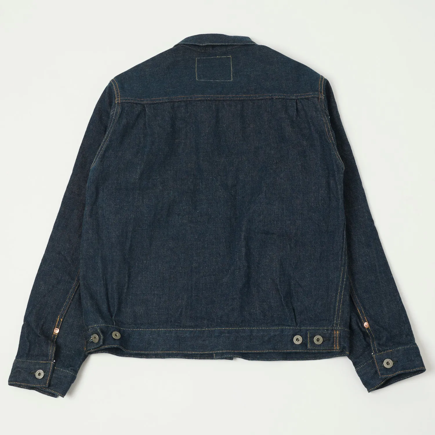 ONI Denim 02517 Ishikawadai 15oz Type-II Denim Jacket - One Wash sold by Son of a Stag product image thumbnail 4