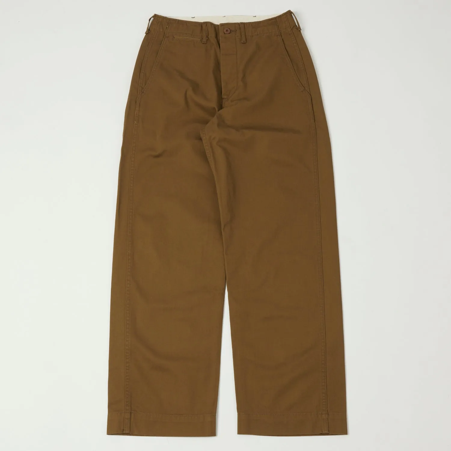 FULLCOUNT 1201 U.S. Army Combat Chino - Brown sold by Son of a Stag