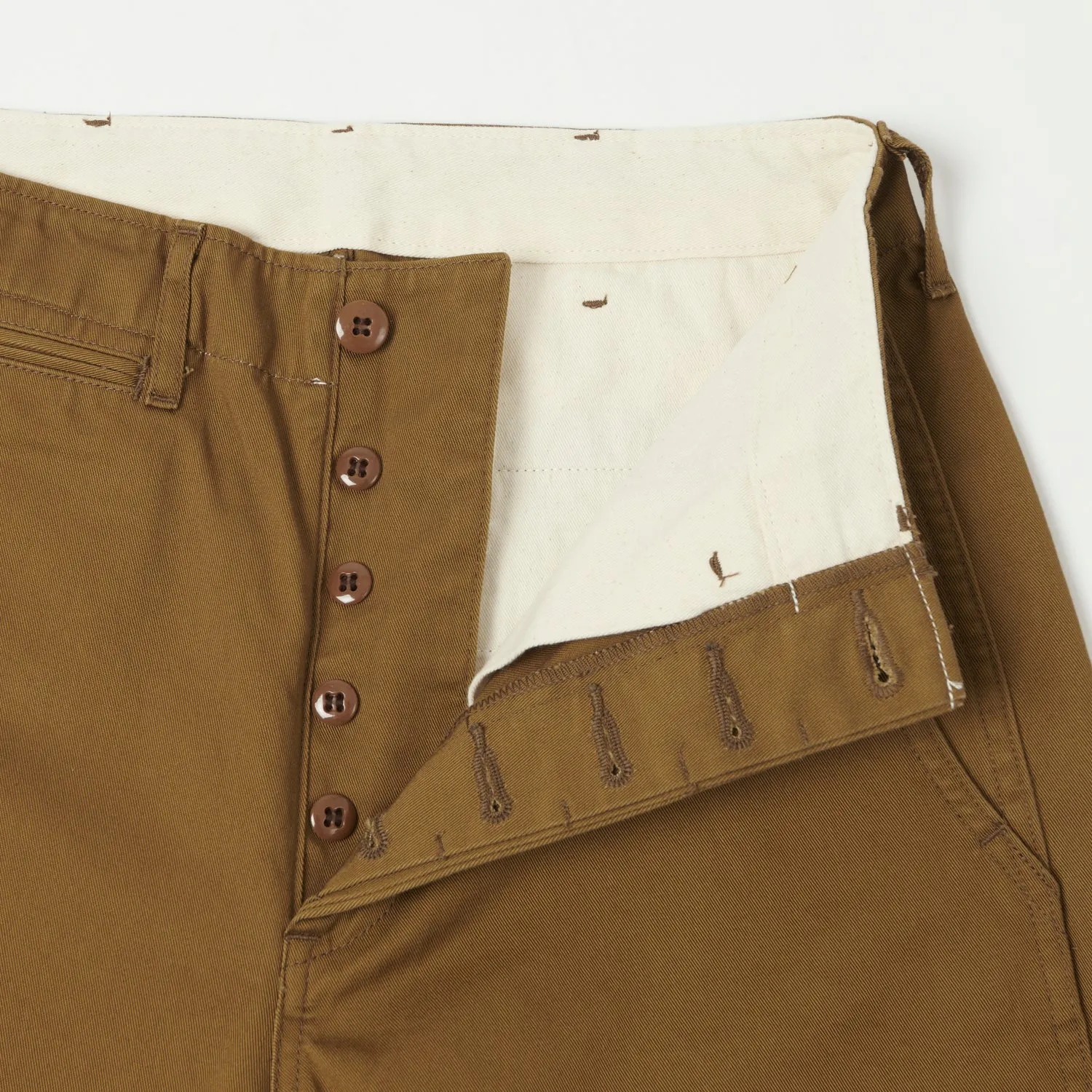 FULLCOUNT 1201 U.S. Army Combat Chino - Brown sold by Son of a Stag product image thumbnail 3