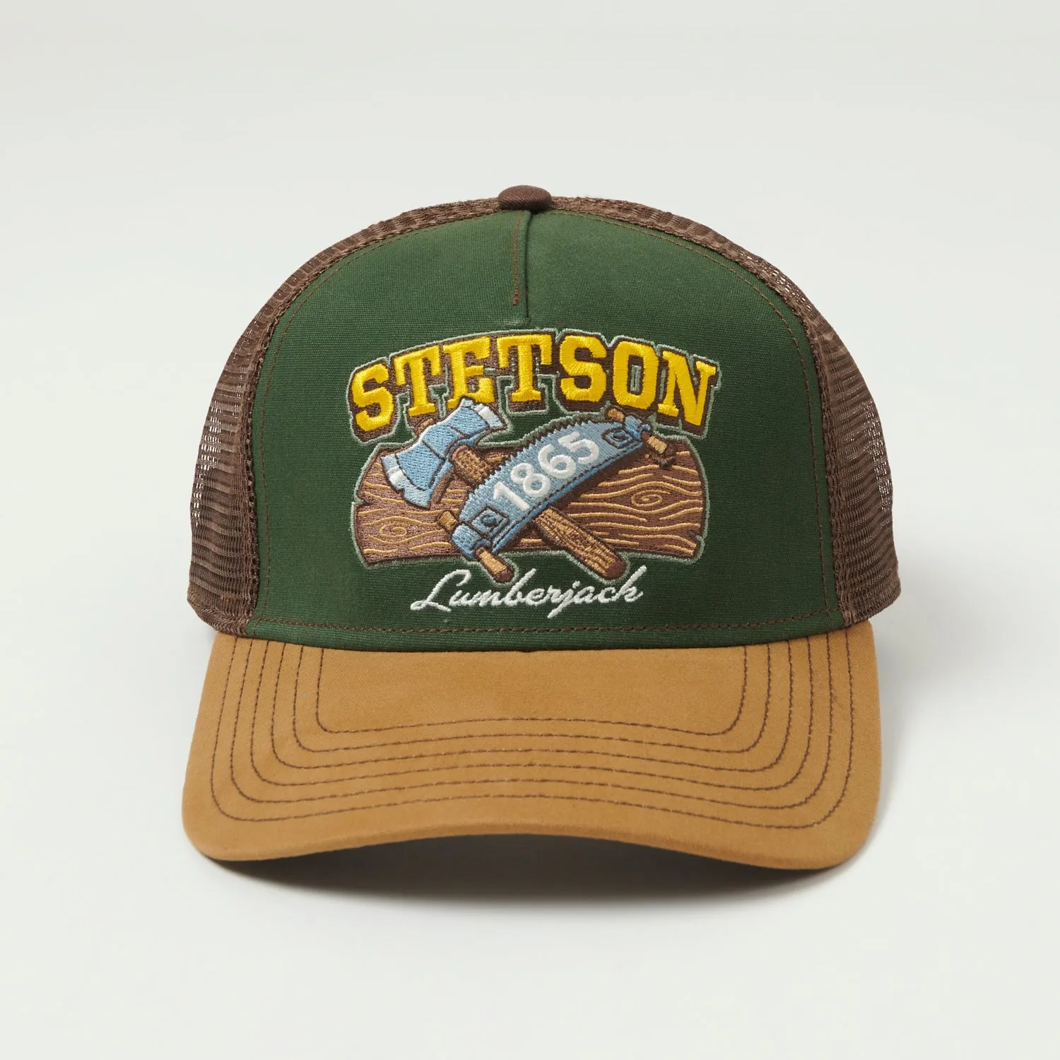 Stetson 'Lumberjack' Trucker Cap sold by Son of a Stag product image thumbnail 2