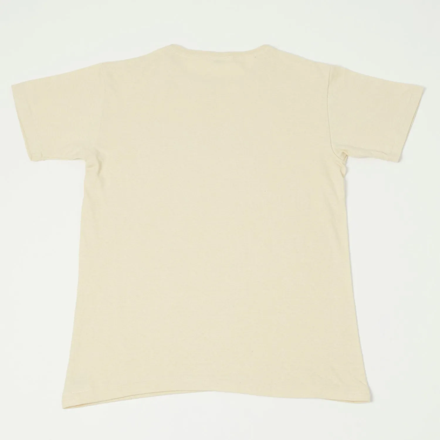 Warehouse & Co 4091 Duck Digger 'USN' Skivvy T-Shirt - Beige sold by Son of a Stag product image thumbnail 3