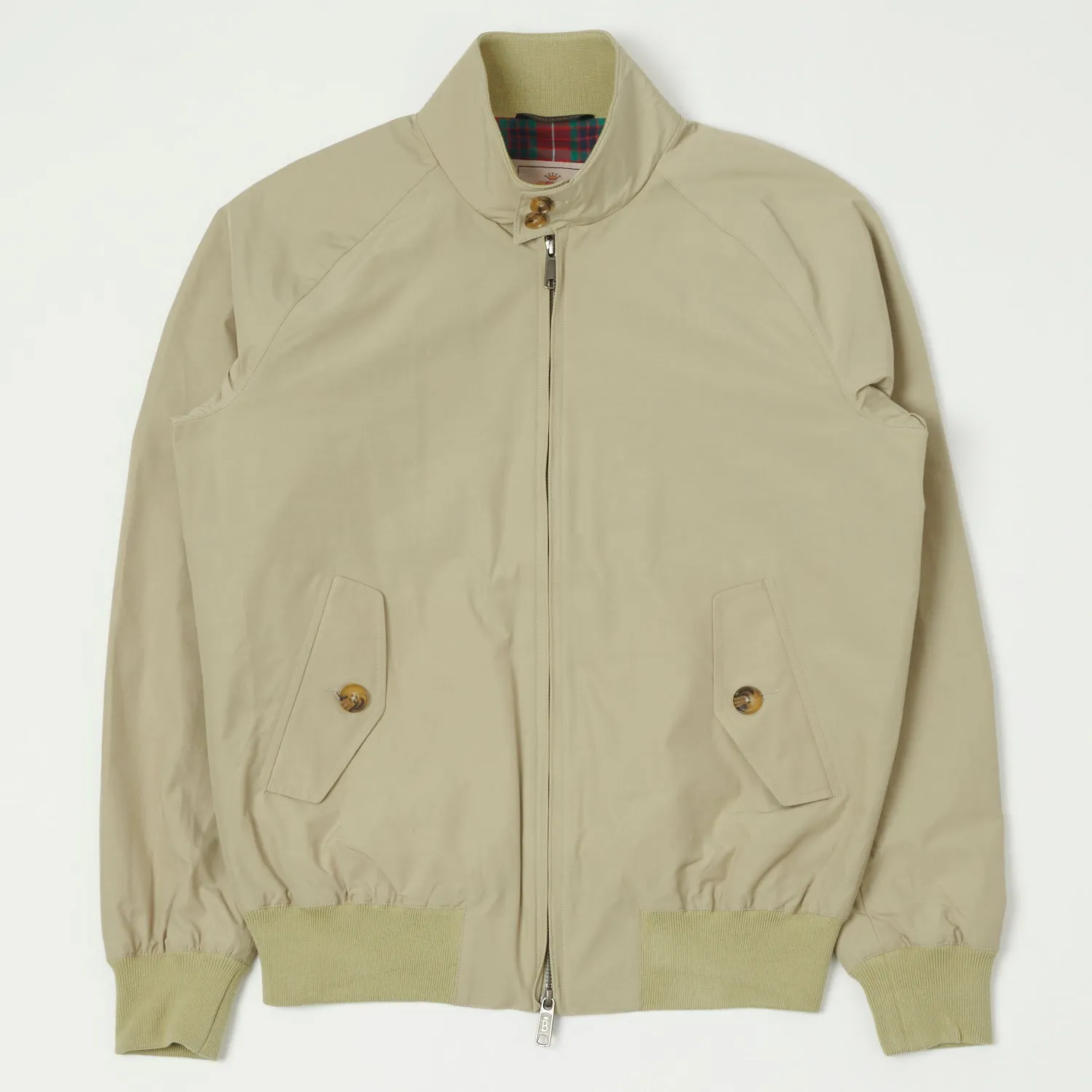 Baracuta G9 'Baracuta Cloth' Harrington Jacket - Natural sold by Son of a Stag