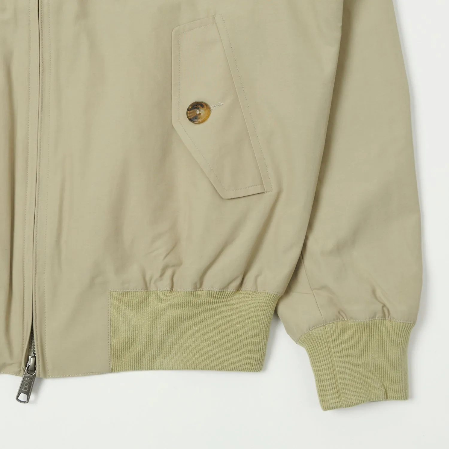 Baracuta G9 'Baracuta Cloth' Harrington Jacket - Natural sold by Son of a Stag product image thumbnail 4