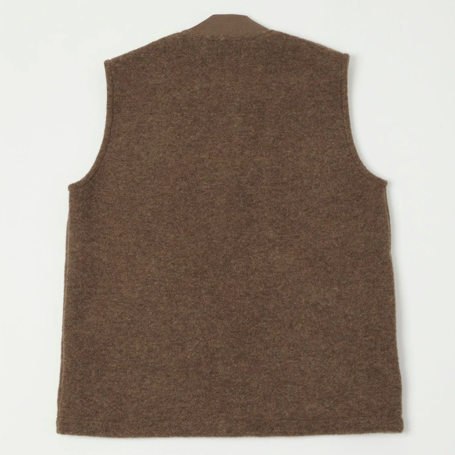 Hartford Knitted Wool Vest - Nut sold by Son of a Stag product image thumbnail 4