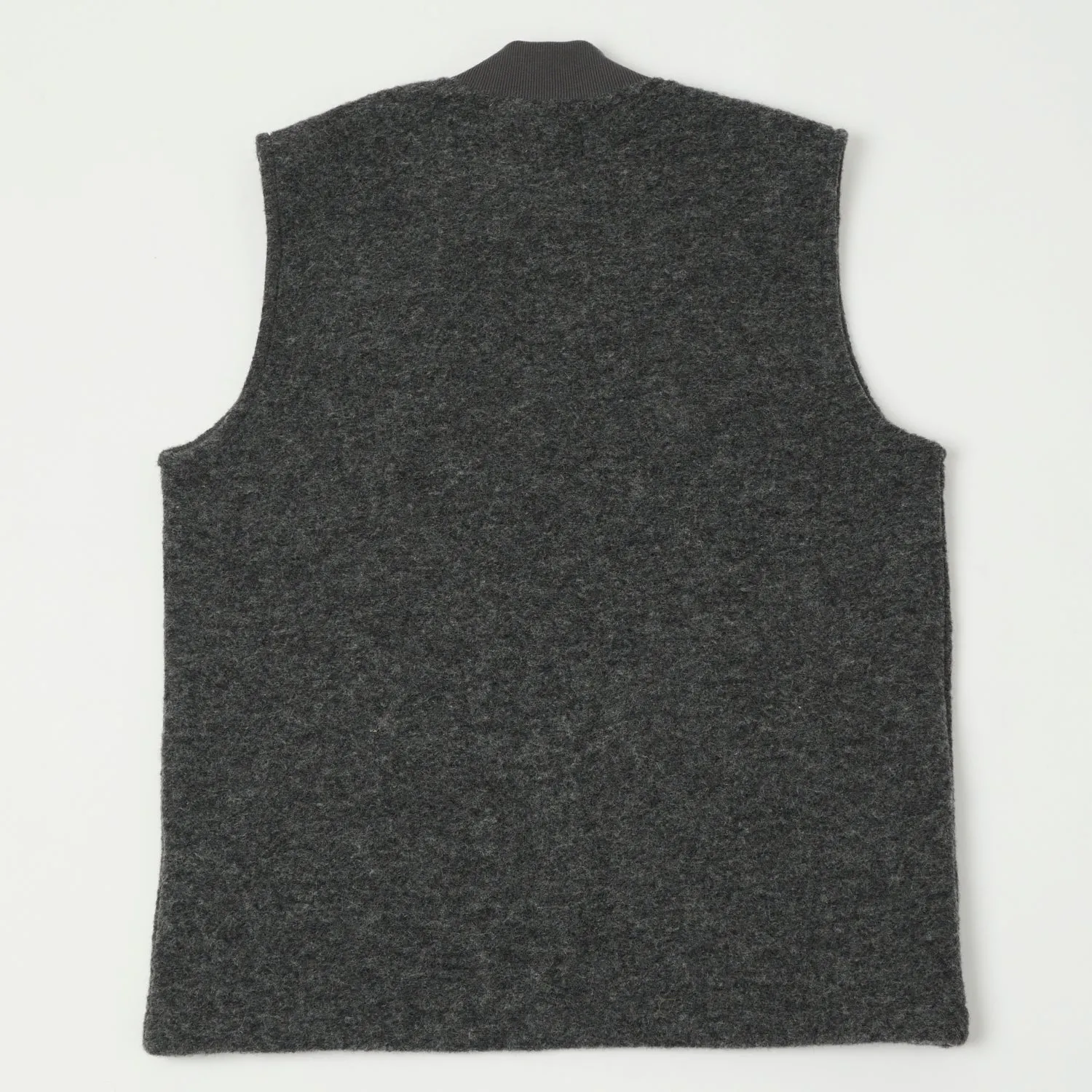 Hartford Knitted Wool Vest - Charcoal sold by Son of a Stag product image thumbnail 4