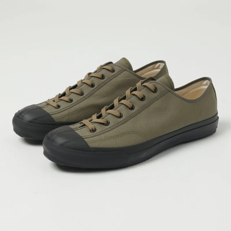 Moonstar 'Gym Classic' Rubber Sole Canvas Sneaker - Olive sold by Son of a Stag