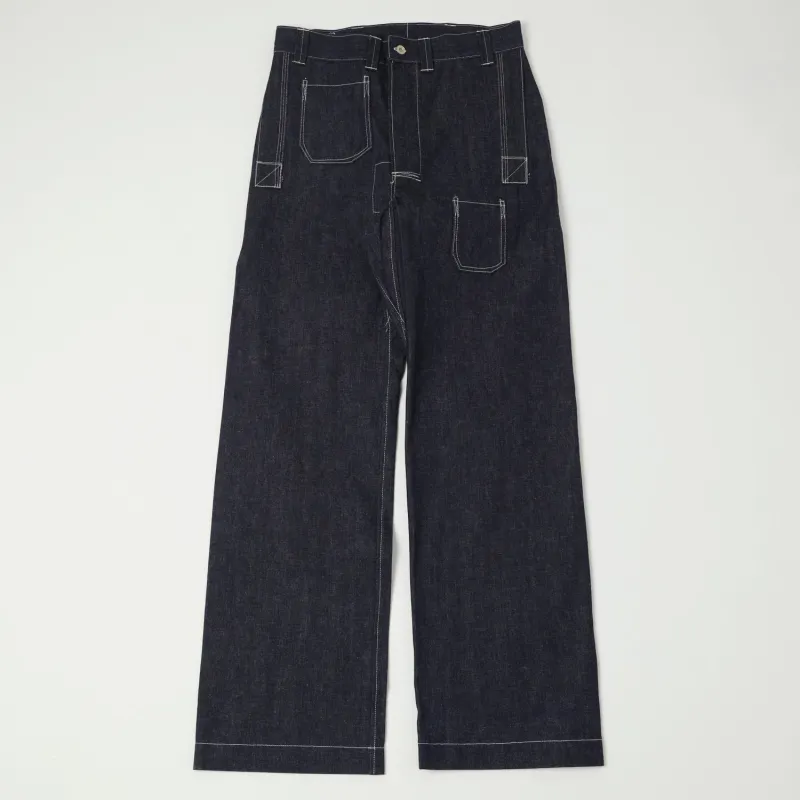 John Gluckow Lot. JG-01 Denim 'Netmakers' Trousers - Raw sold by Son of a Stag
