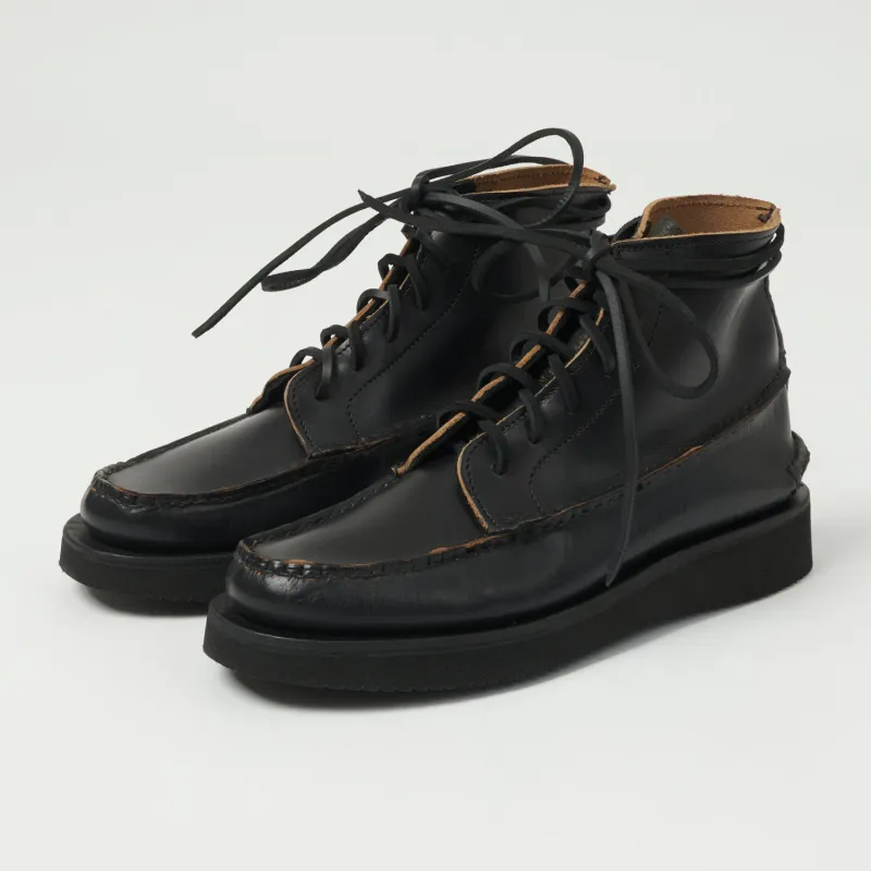 Yuketen All Handsewn Maine Guide 6 Eye Boot - G Black sold by Son of a Stag