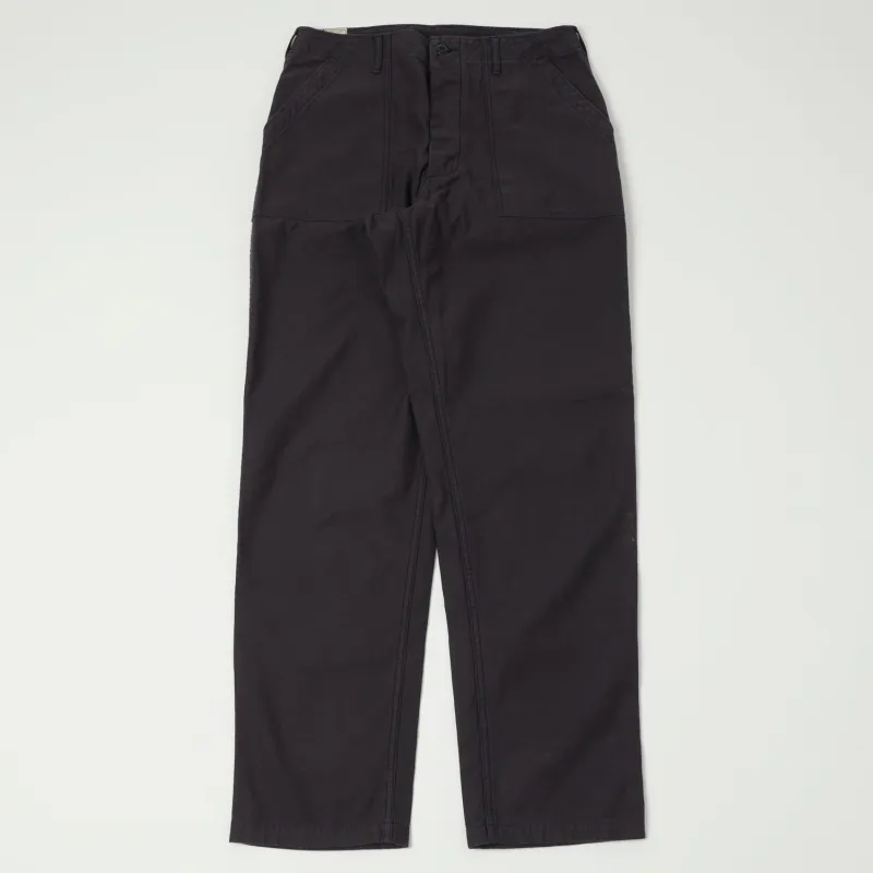 Freewheelers & Co Military Utility Trouser - Eggplant Navy sold by Son of a Stag