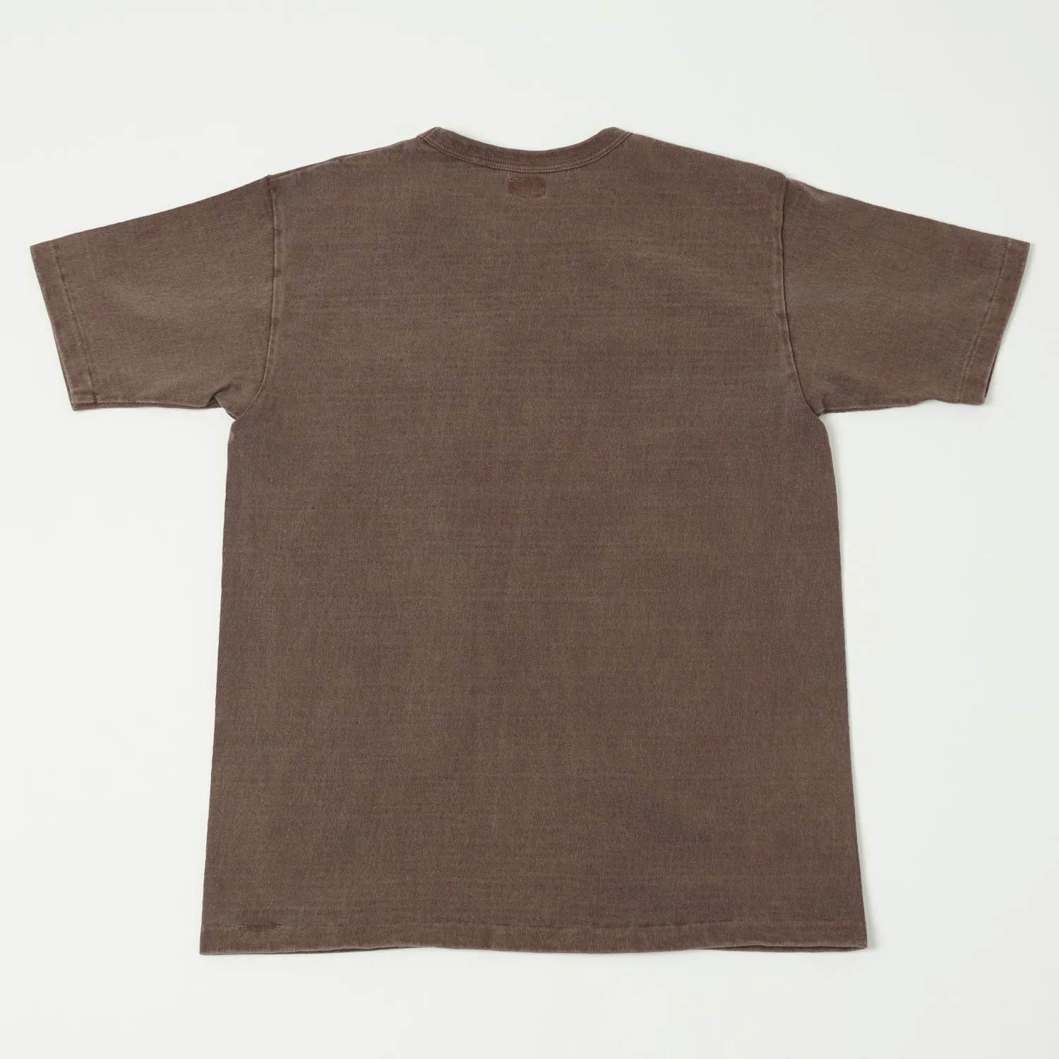 Dubbleworks Heavy Fabric Pigment Dye Pocket Tee - Mad Brown sold by Son of a Stag product image thumbnail 4