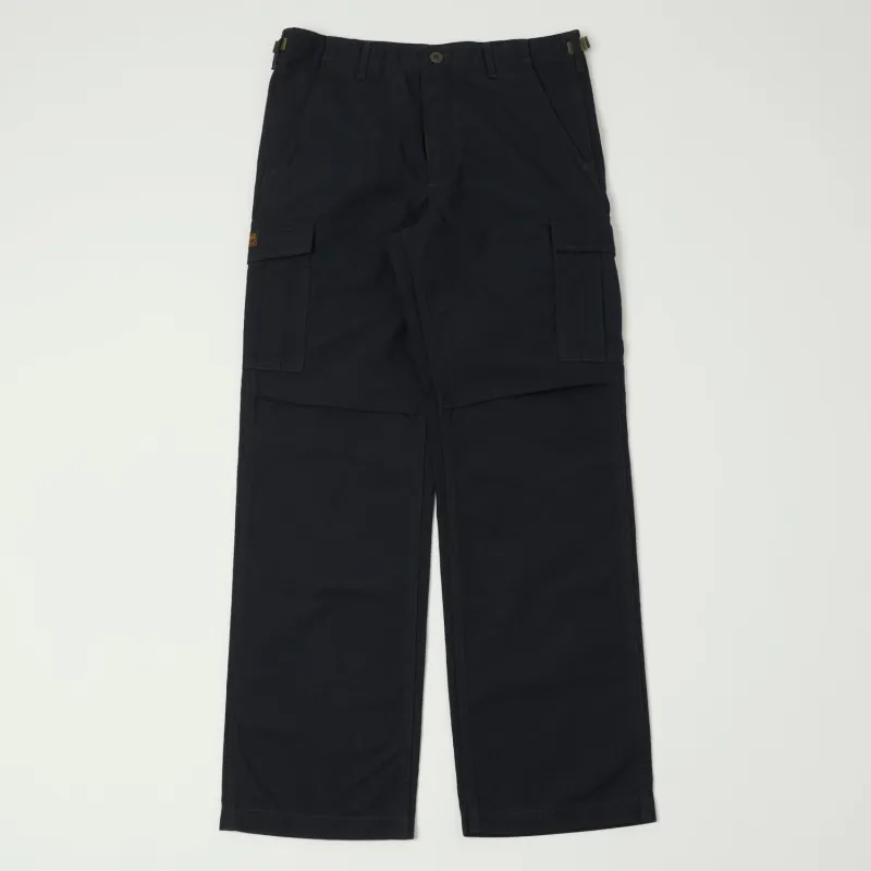 TOYS McCOY Hot Weather Rip-Stop Trousers - Black sold by Son of a Stag