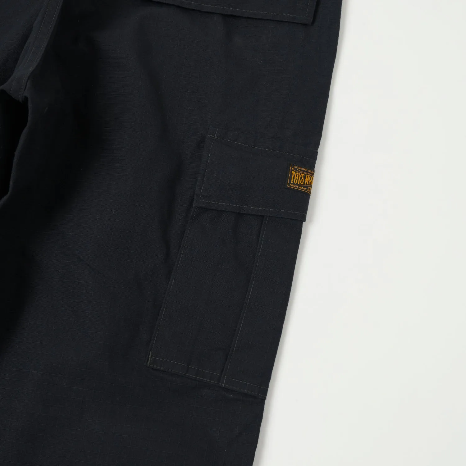 TOYS McCOY Hot Weather Rip-Stop Trousers - Black sold by Son of a Stag product image thumbnail 4