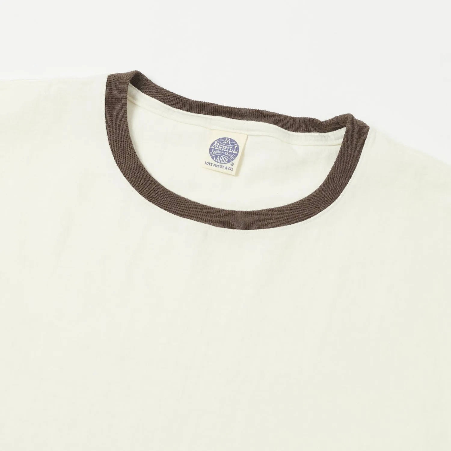 TOYS McCOY Johnny Ringer T-Shirt - Off White/Charcoal sold by Son of a Stag product image thumbnail 2