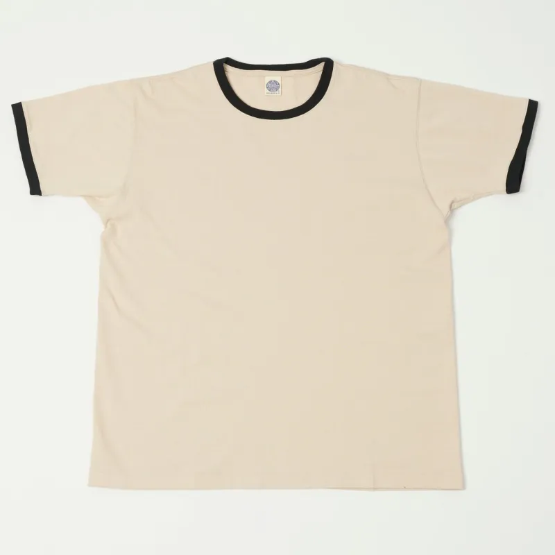 TOYS McCOY Johnny Ringer T-Shirt - Beige/Black sold by Son of a Stag