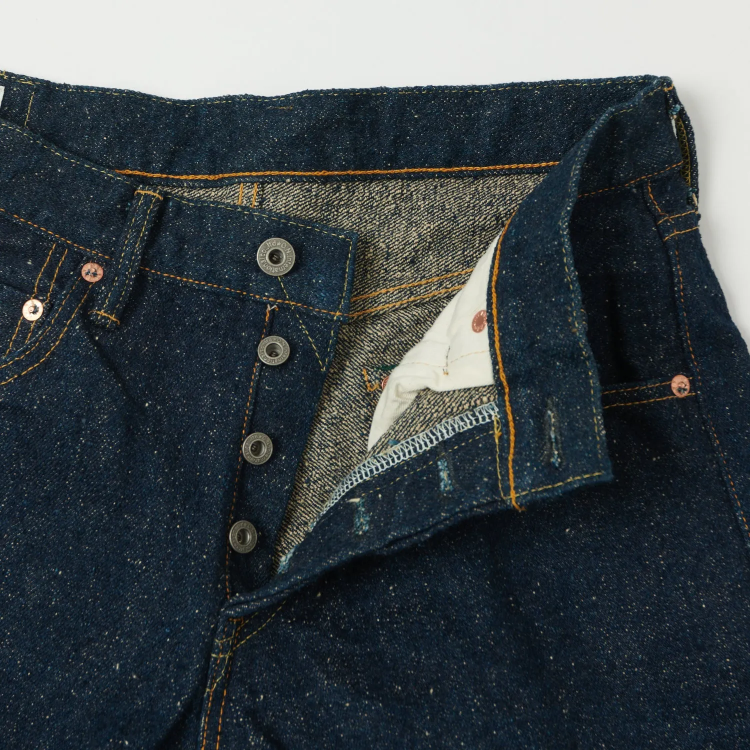 ONI Denim 622-SESR 'Secret Super Rough Denim' 20oz Regular Tapered Jean - One Wash sold by Son of a Stag product image thumbnail 4