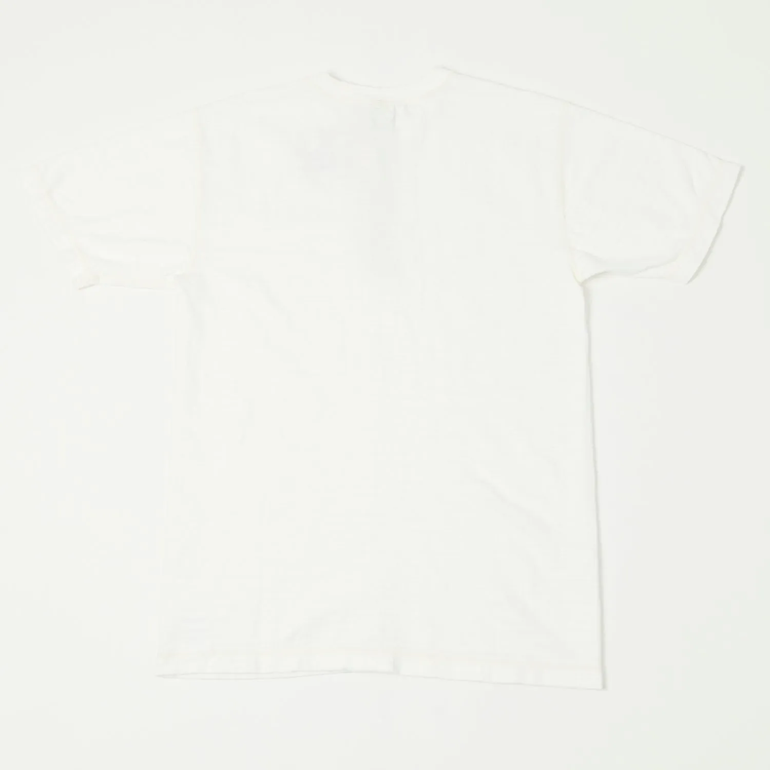 Buzz Rickson's Slub Henley T-Shirt - White sold by Son of a Stag product image thumbnail 4