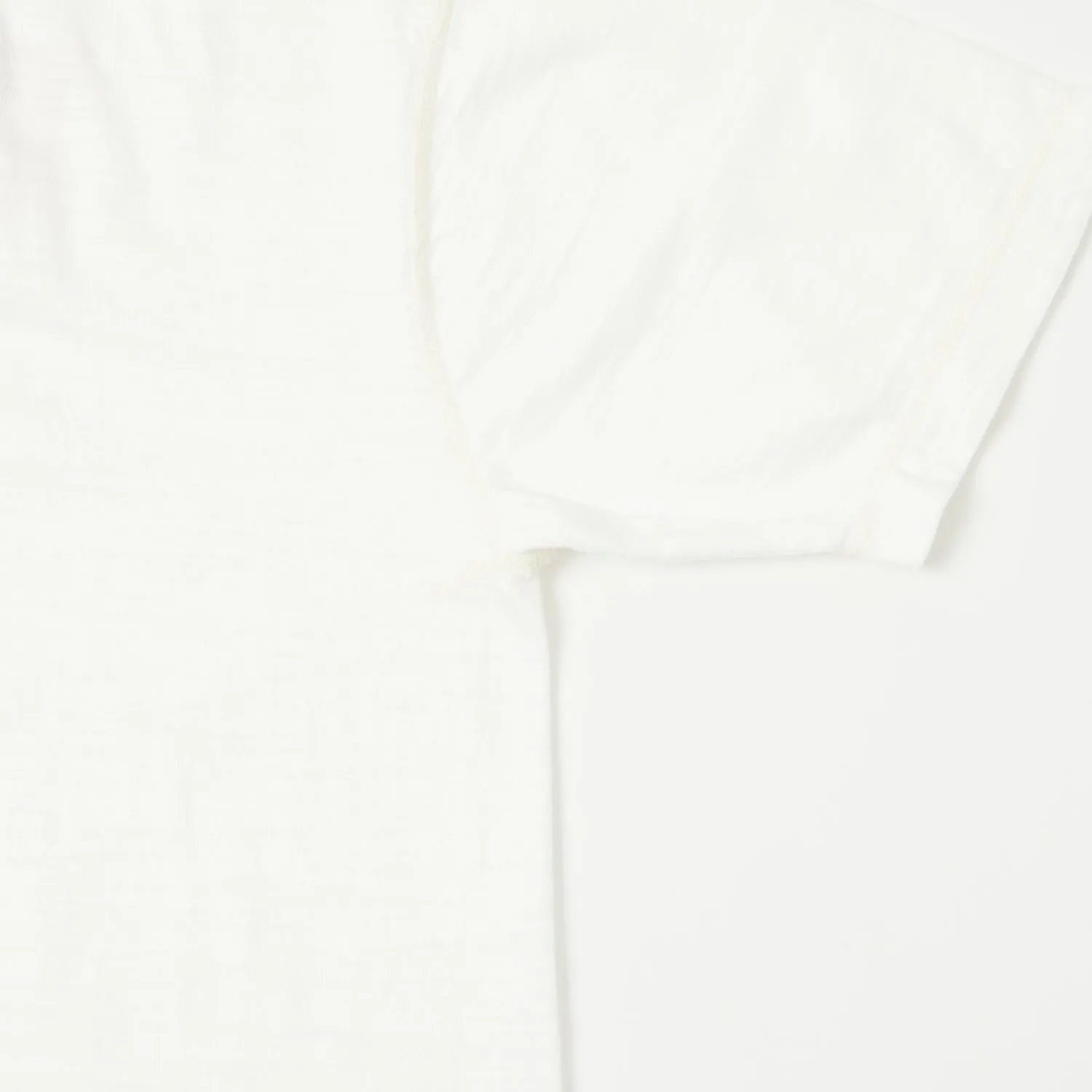 Buzz Rickson's Slub Henley T-Shirt - White sold by Son of a Stag product image thumbnail 3