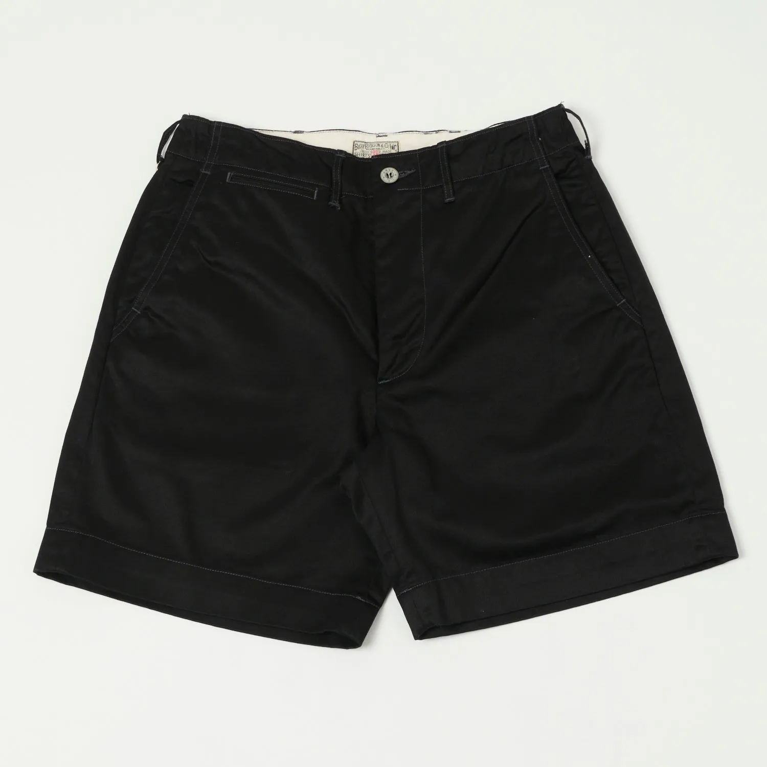 Buzz Rickson's 1945 Chino Short - Black sold by Son of a Stag