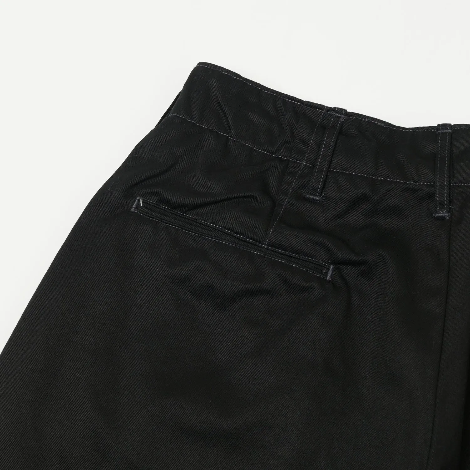 Buzz Rickson's 1945 Chino Short - Black sold by Son of a Stag product image thumbnail 3