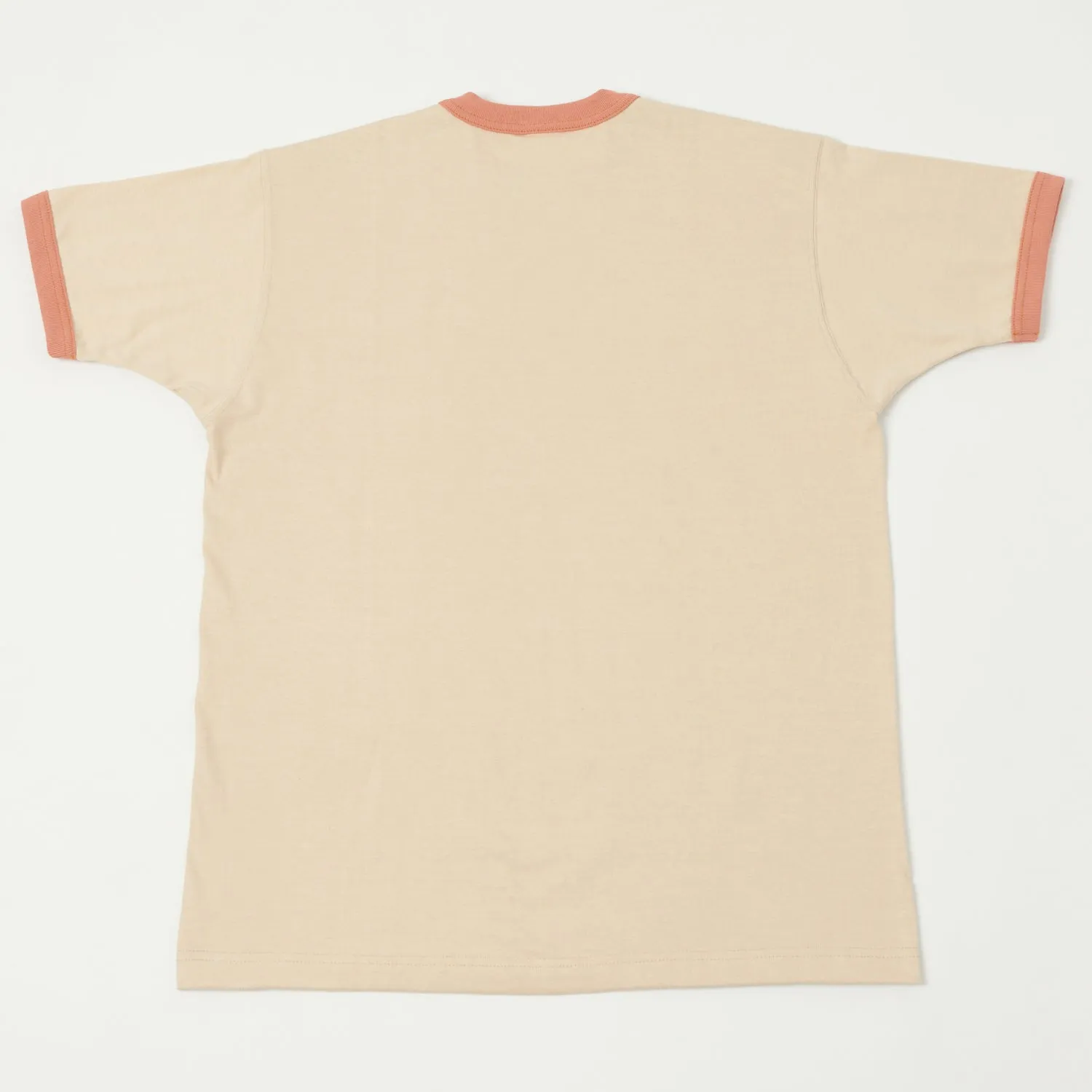 TOYS McCOY Ringer Pocket T-Shirt - Beige/Carrot sold by Son of a Stag product image thumbnail 3