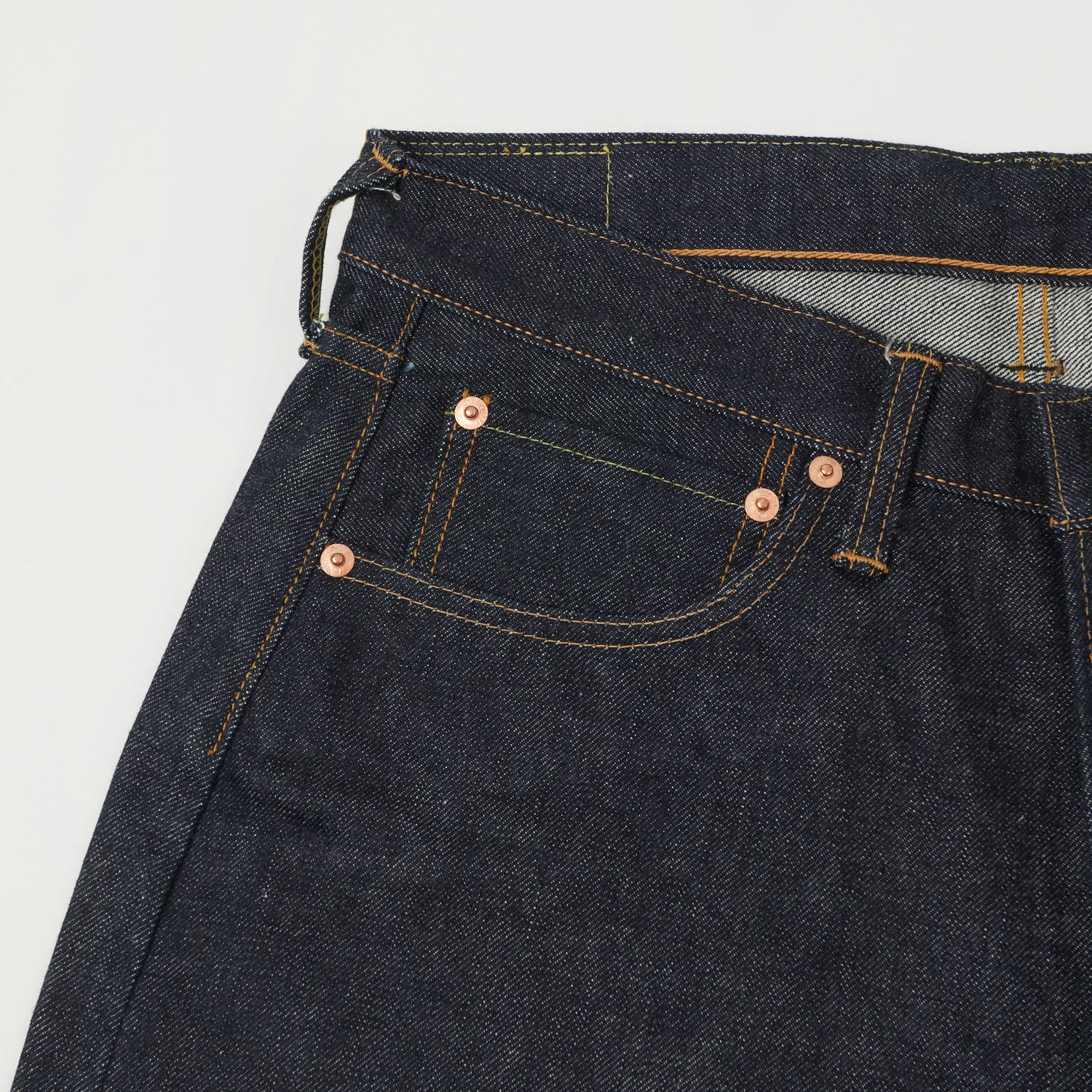 Denime Lot. 221 Regular Tapered Jean - Raw sold by Son of a Stag product image thumbnail 5