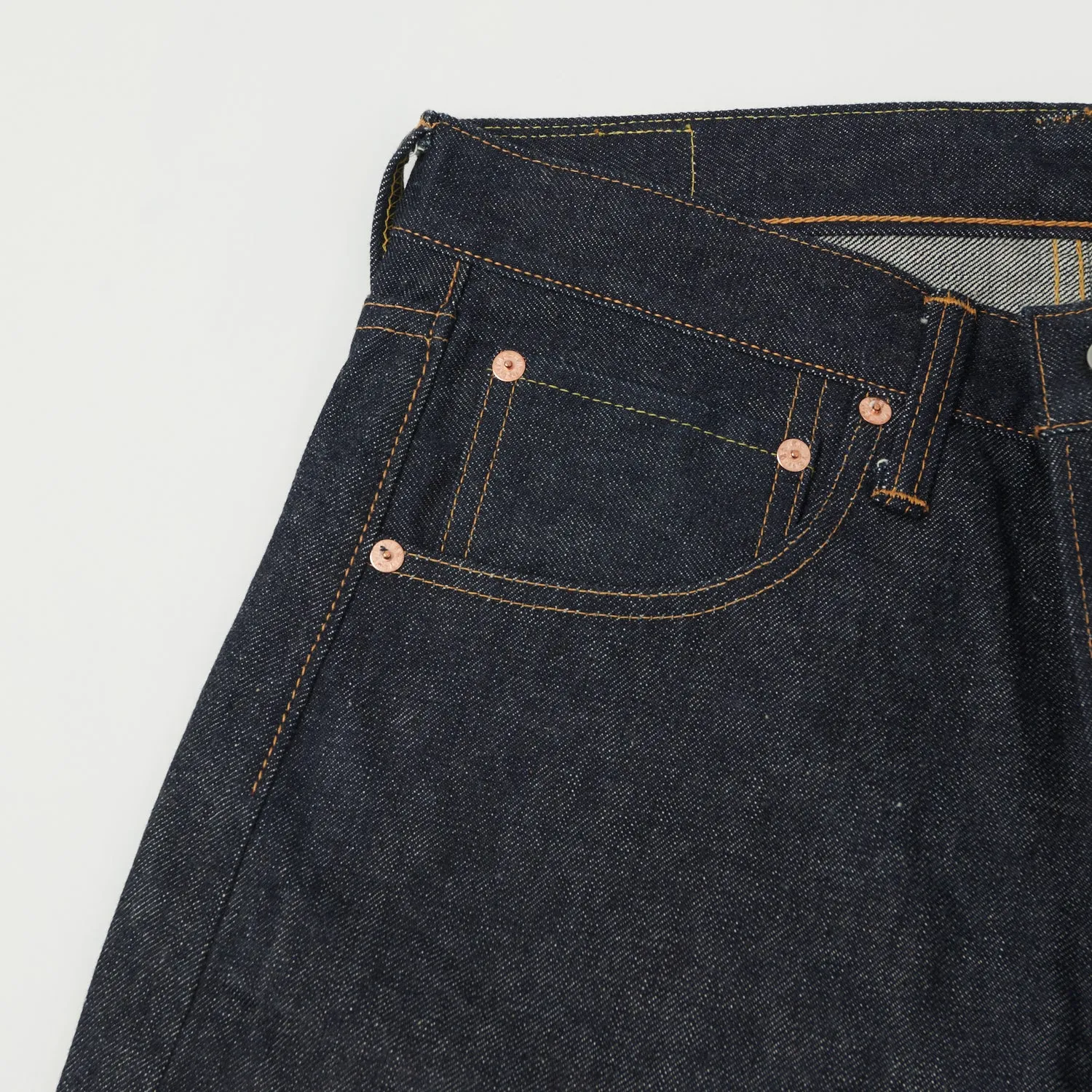 Denime Lot. 220A 'Offset Model' Regular Straight Jean - Raw sold by Son of a Stag product image thumbnail 5