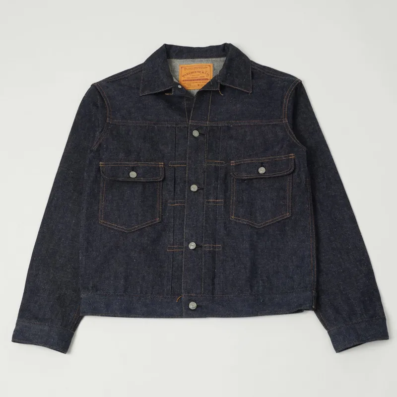 Warehouse & Co 2002XX (2000XX) 1953 Model Type II Denim Jacket - Raw sold by Son of a Stag