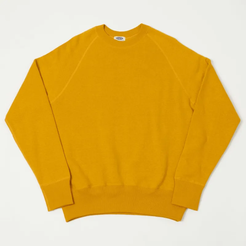 Denime Lot. 261 4-Needle Raglan Sweatshirt - Yellow sold by Son of a Stag