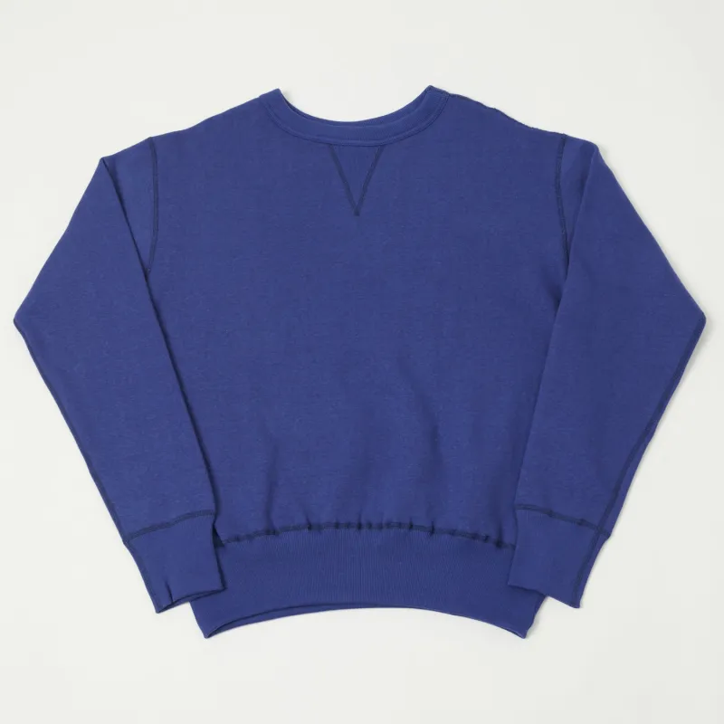 Denime Lot. 260 4-Needle Sweatshirt - Blue sold by Son of a Stag