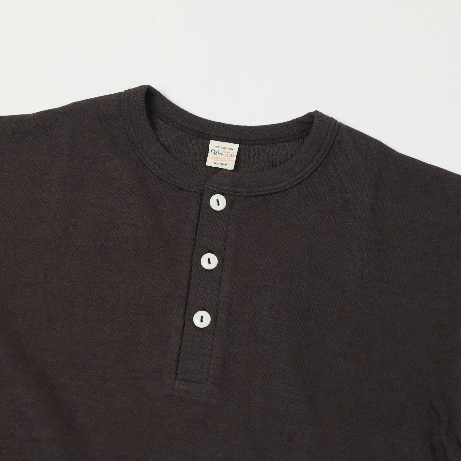 Warehouse & Co 5907 Long Sleeve Henley - Sumikuro sold by Son of a Stag product image thumbnail 2