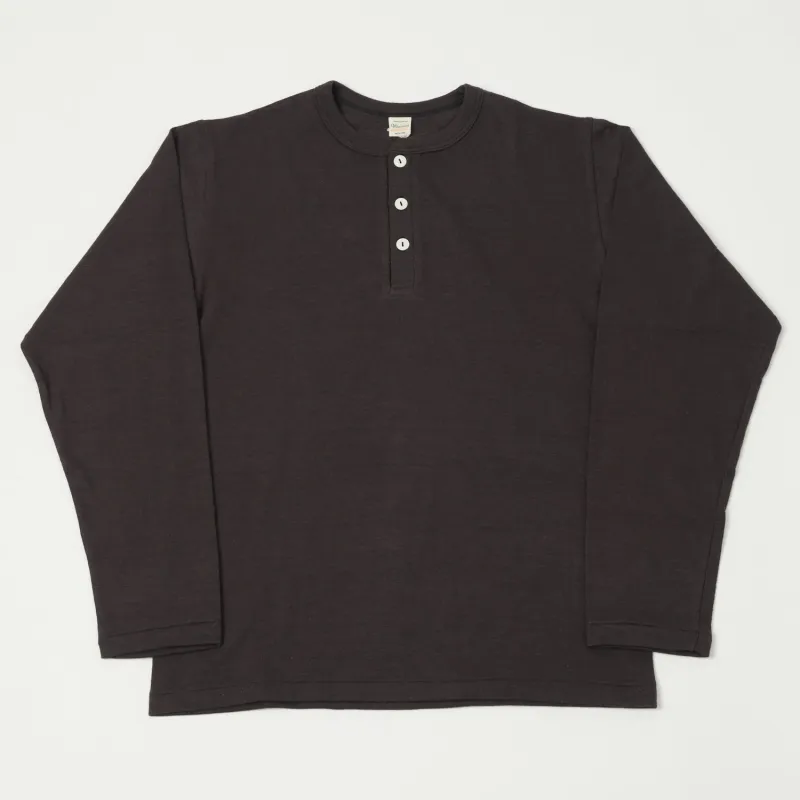 Warehouse & Co 5907 Long Sleeve Henley - Sumikuro sold by Son of a Stag