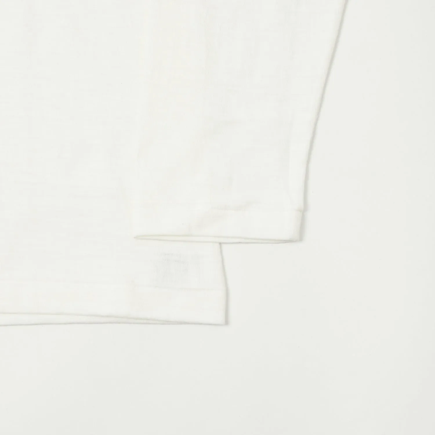 Warehouse & Co 5906 Long Sleeve T-Shirt - Off White sold by Son of a Stag product image thumbnail 4