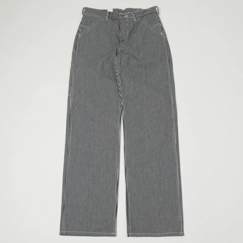 Lee Archives 1949 'Dungaree' 191B Wide Straight Trouser - Hickory Stripe Raw sold by Son of a Stag