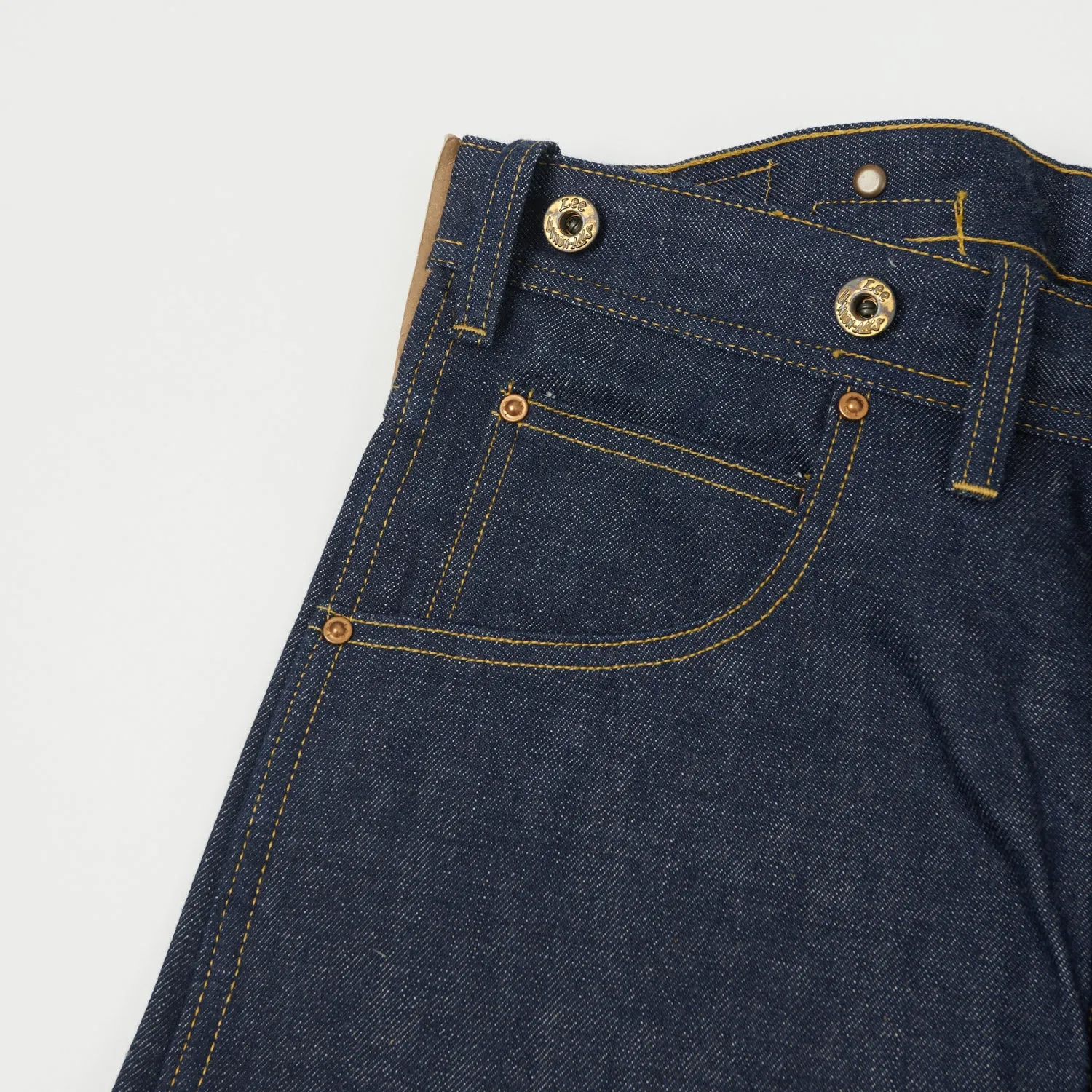 Lee Archives 1934 'Cowboy' 131 Wide Straight Jeans - Raw sold by Son of a Stag product image thumbnail 4